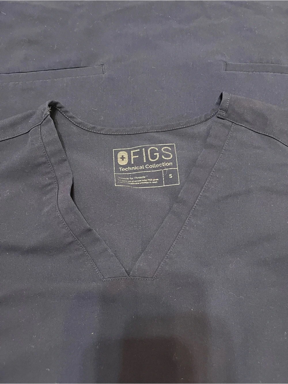 Bundle of 4 FIGS Navy Scrub Sets - Size Small - Picture 6 of 16